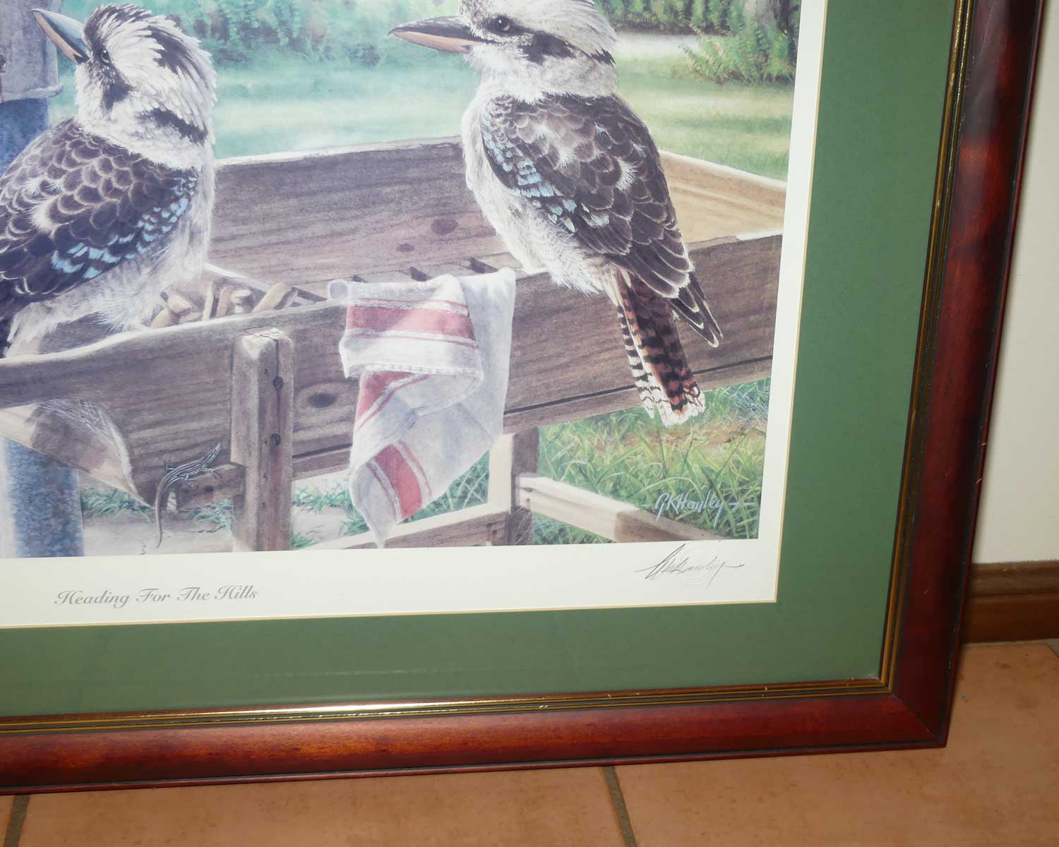 Gordon Hanley | Heading for the Hills framed print | LE 395/600 + Certificate of Authenticity