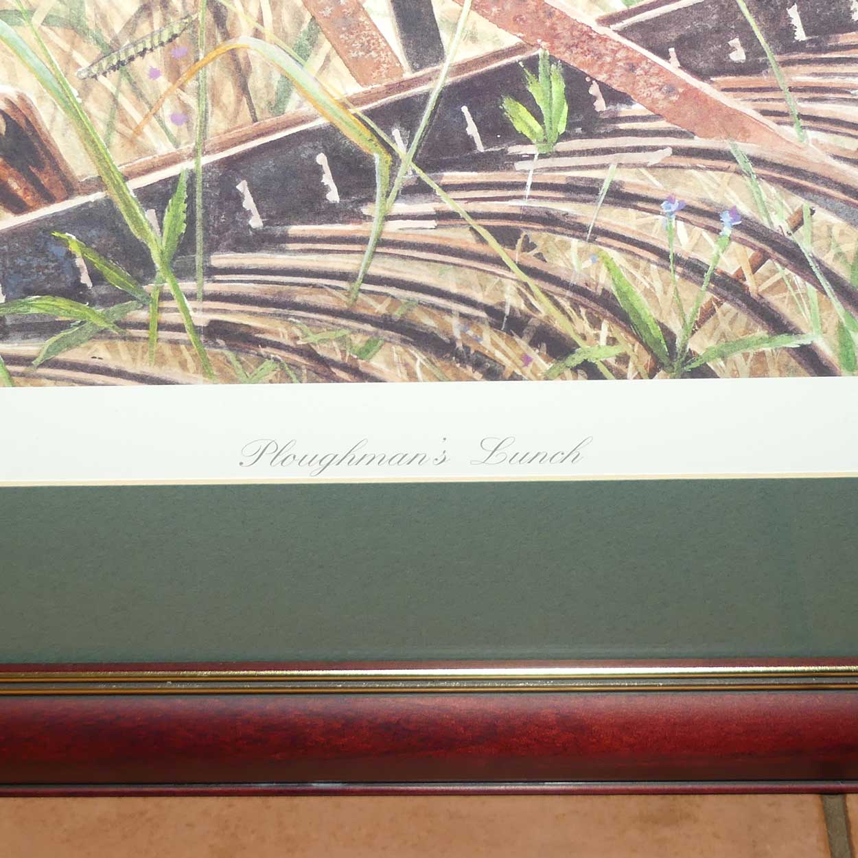 Gordon Hanley | Ploughman's Lunch framed print | LE 195/600 + Certificate of Authenticity