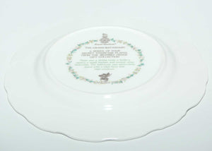 Royal Doulton Brambly Hedge Giftware | The Grand Bathroom plate | #2 | 20cm