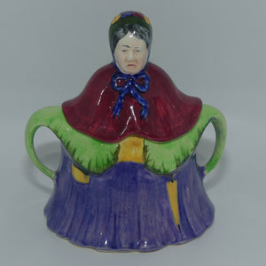 Traditional Grandma figural 3 piece tea set | England c.1950s