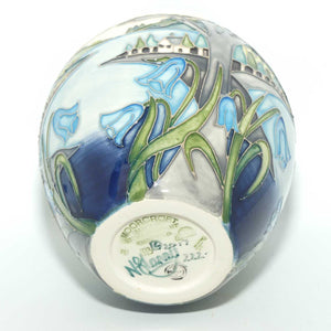 Moorcroft Grasmere Bluebells vase | Shape 3/5 | Num Ed #222