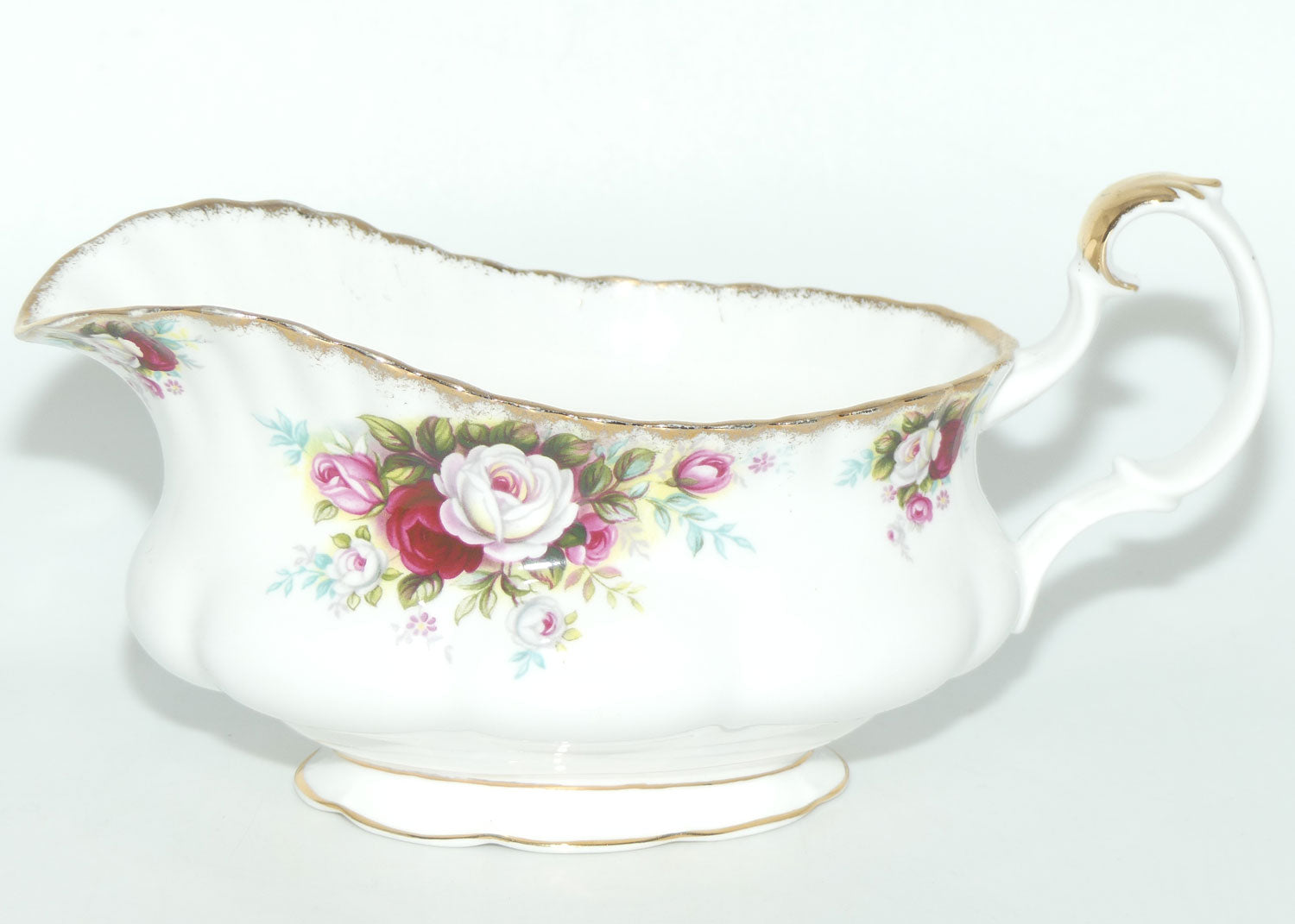Royal Albert Bone China England Celebration  gravy boat and underplate | UK Made