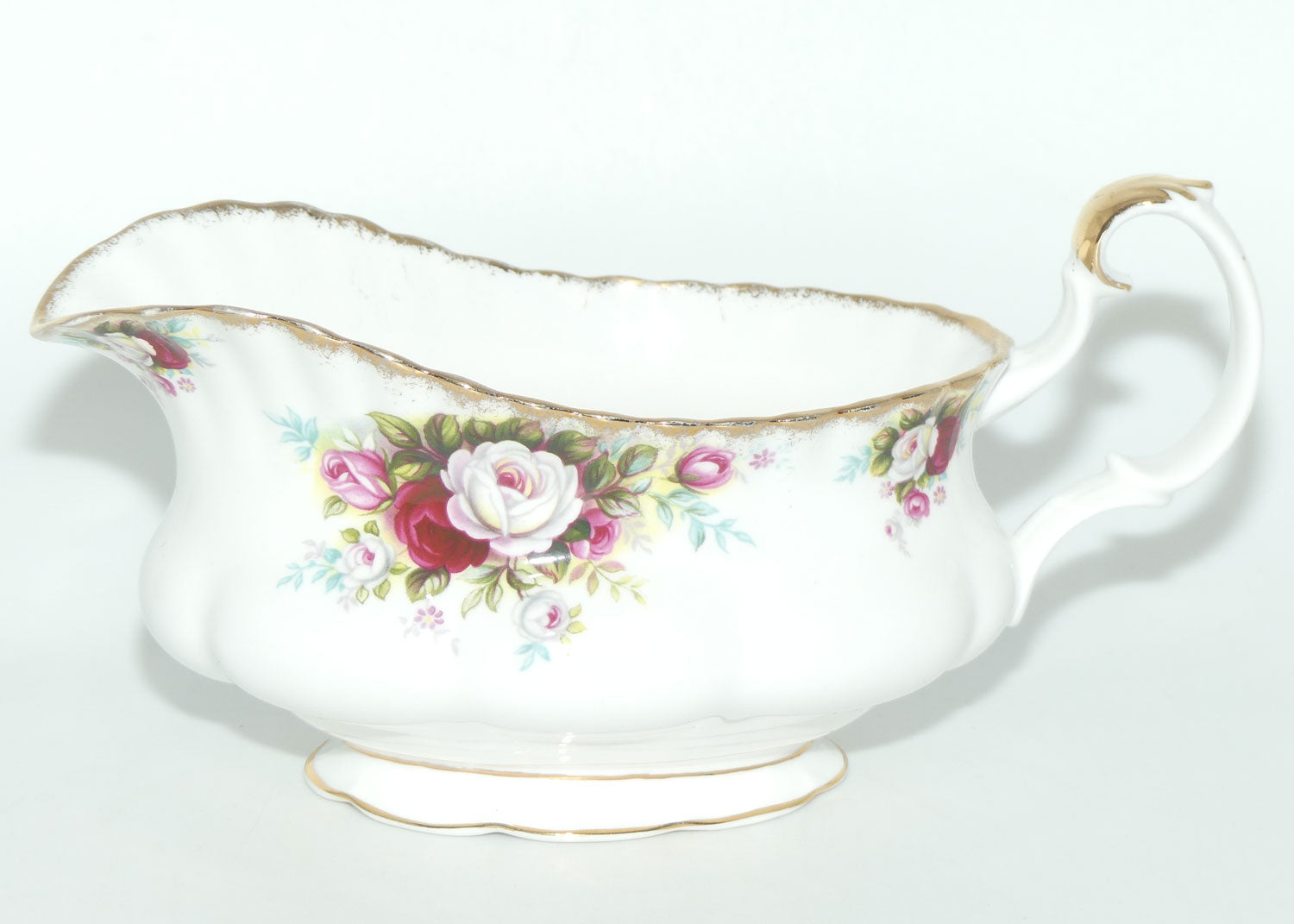 Royal Albert Bone China England Celebration  gravy boat and underplate | UK Made