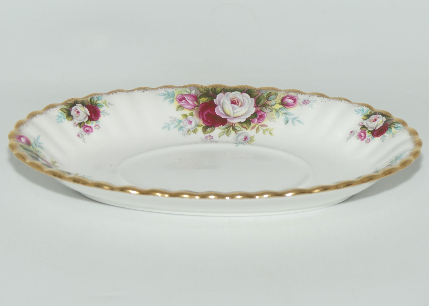 Royal Albert Bone China England Celebration  gravy boat and underplate | UK Made