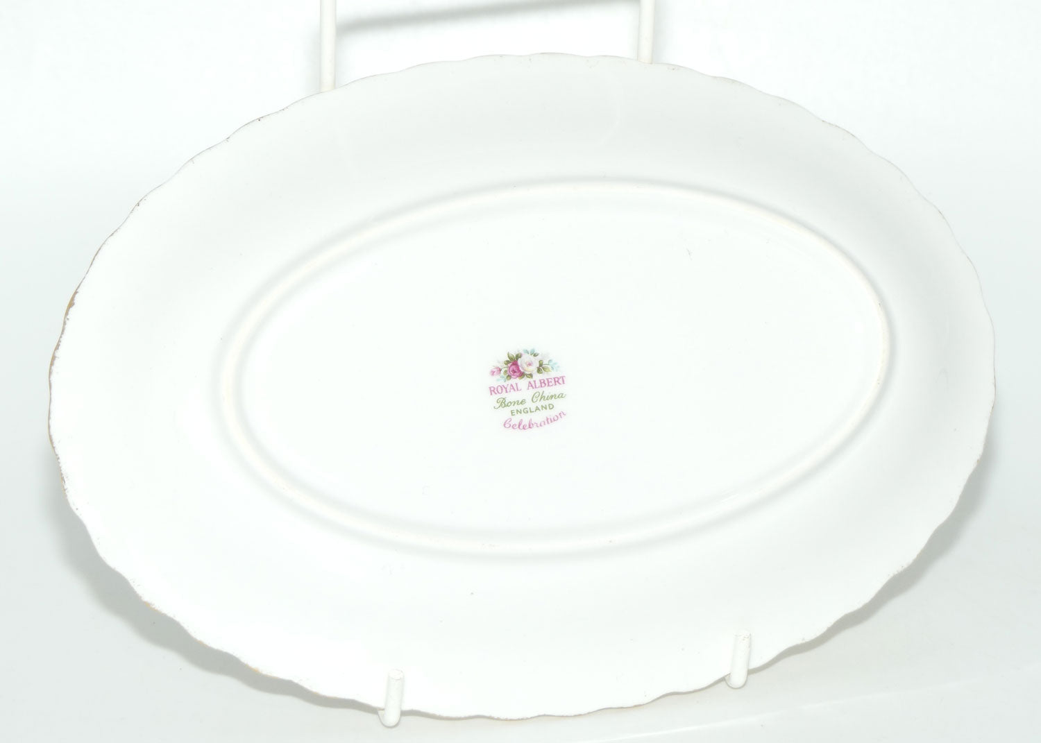 Royal Albert Bone China England Celebration  gravy boat and underplate | UK Made