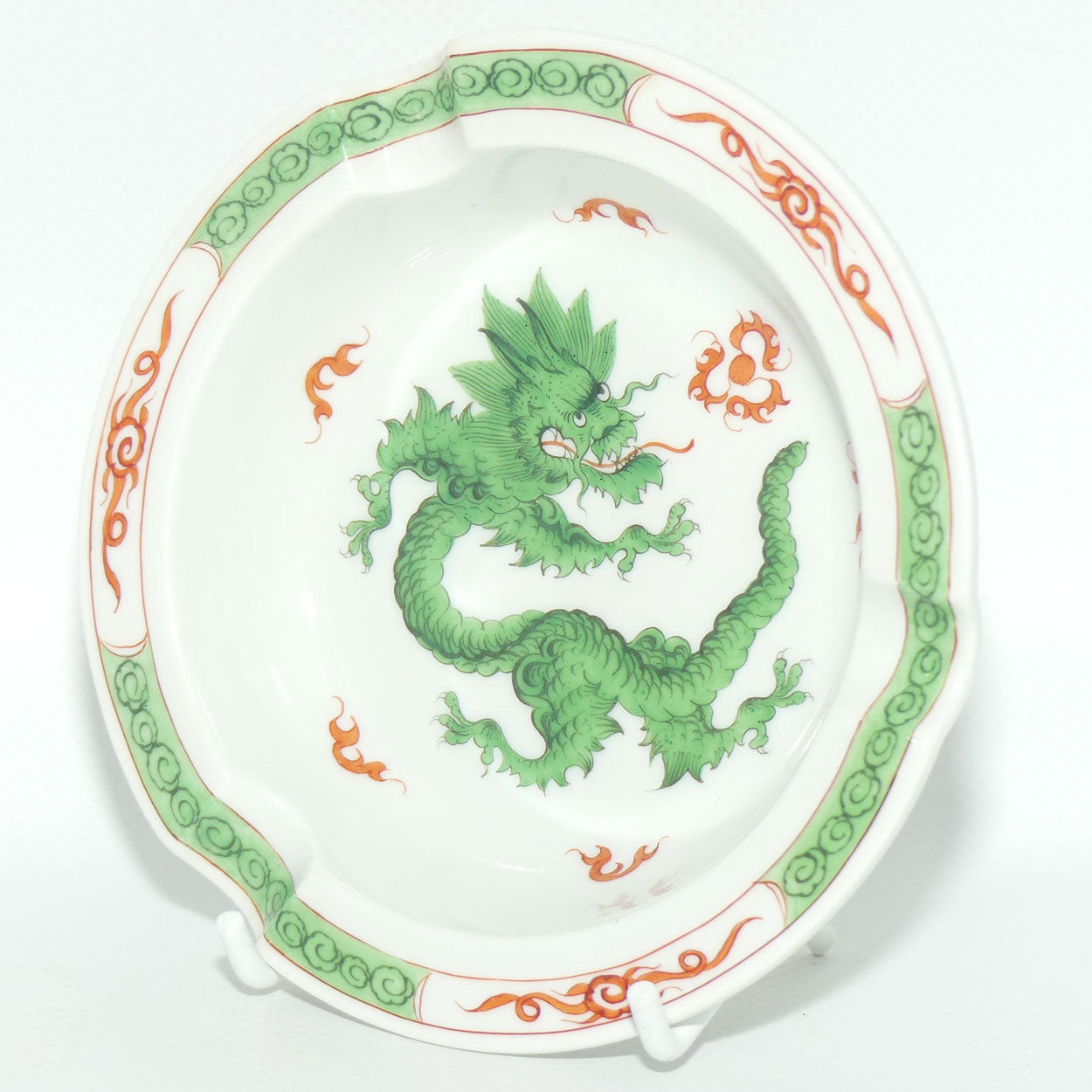 Meissen Green Dragon ashtray | Factory Second
