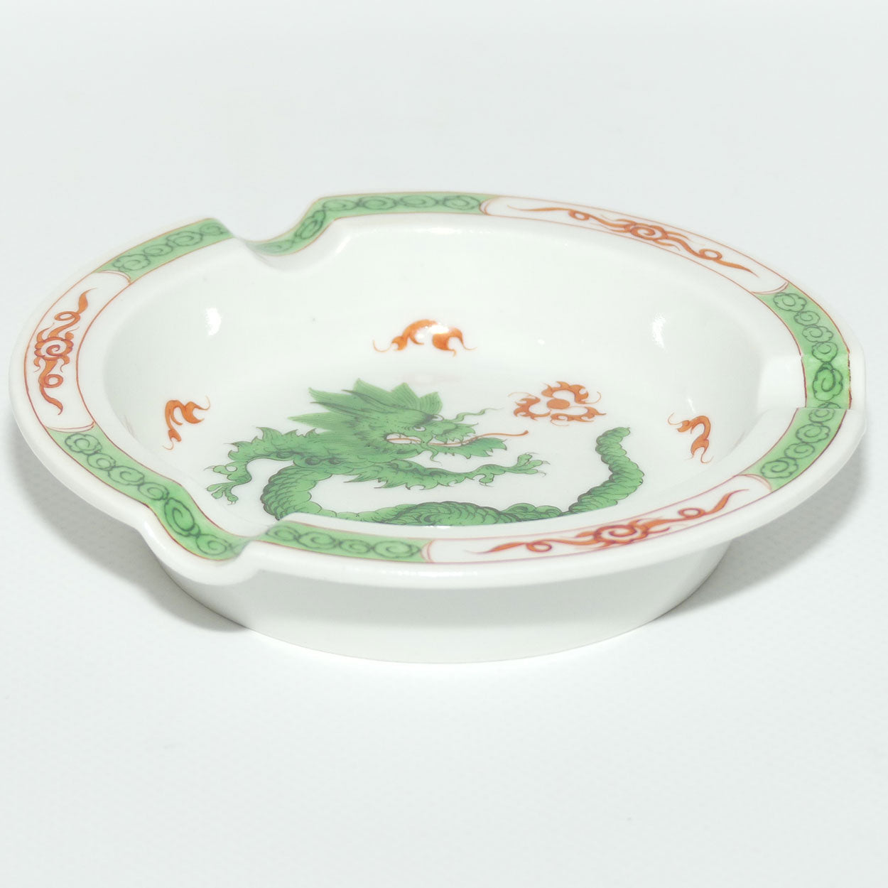 Meissen Green Dragon ashtray | Factory Second