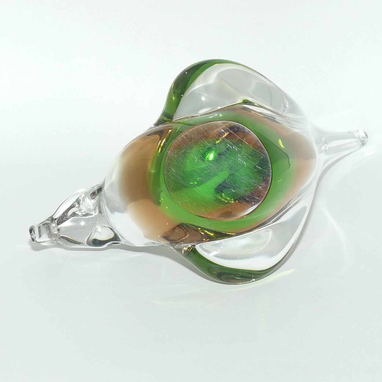 Art Glass Sommerso technique Pheasant | Murano Glass