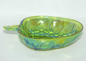 Indiana Glass | Green Grape shape bowl