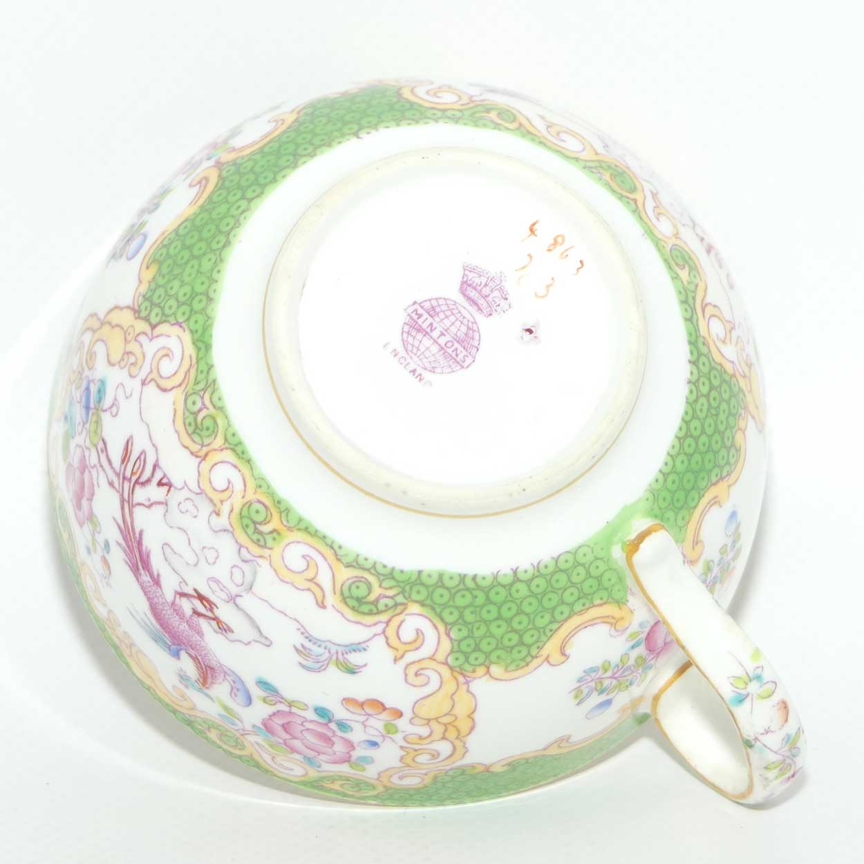 Mintons Green Asiatic Pheasant trio | Pattern 4863