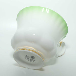 Royal Albert Bone China Rainbow series trio | Green | Montrose shape