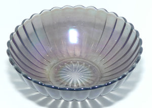 Light Grey or Gunmetal Carnival Glass small bowl