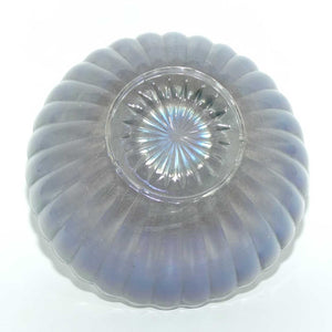 Light Grey or Gunmetal Carnival Glass small bowl