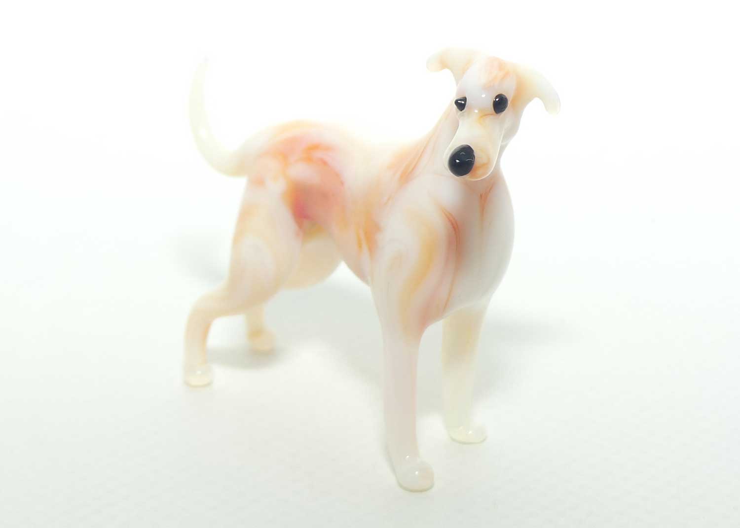 Fine quality Russian Lampwork Glass Greyhound