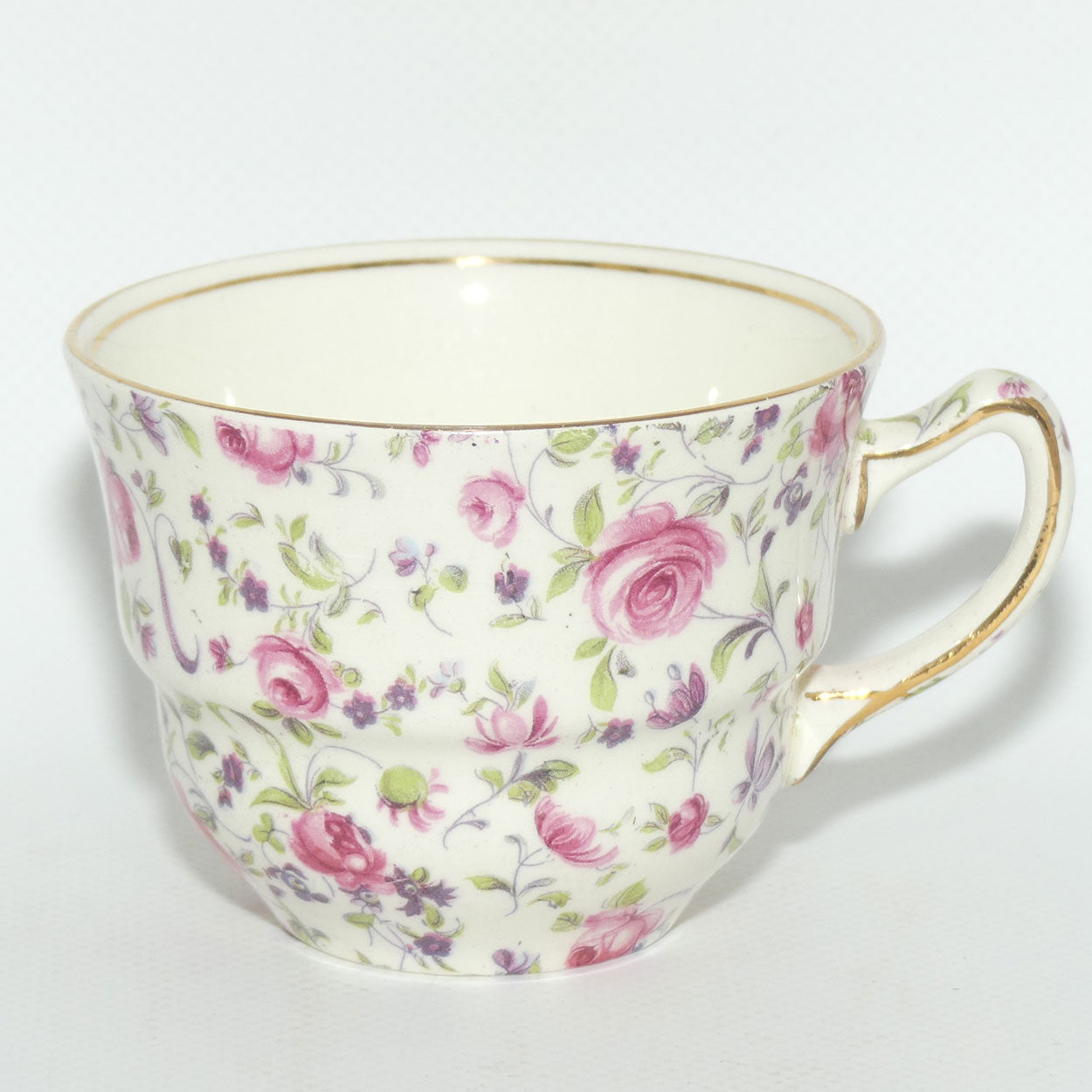 Royal Winton Roses Chintz tea duo