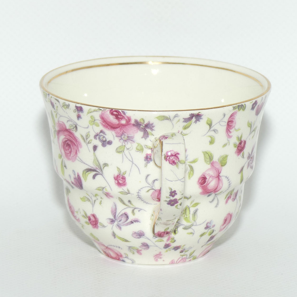 Royal Winton Roses Chintz tea duo