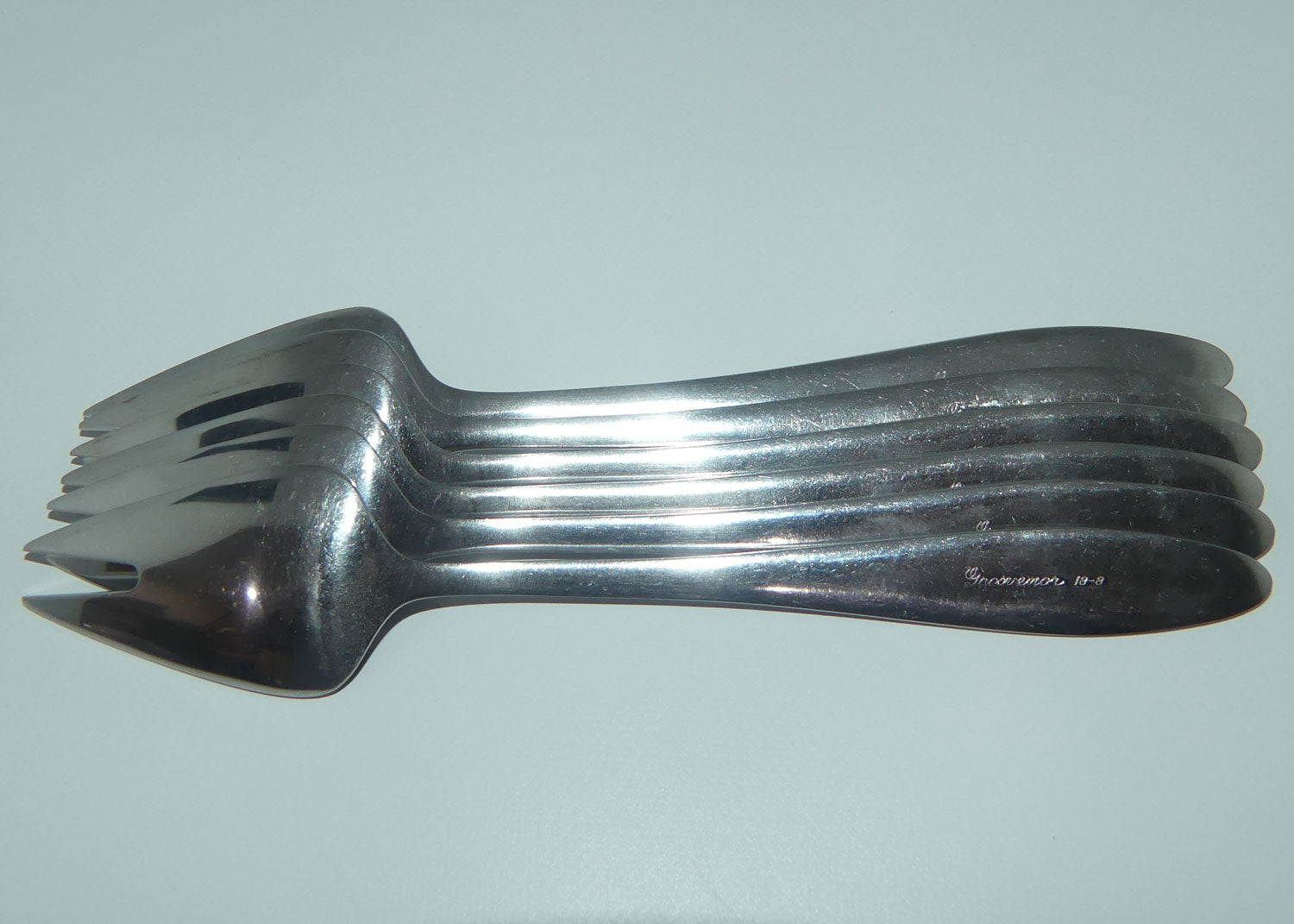 Grosvenor 18/8 Stainless | set of 6 Splayds | 2 tynes