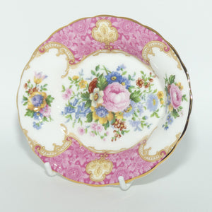 Royal Albert Bone China Lady Carlyle oval dish | © 1946 Royal Albert Ltd stamp