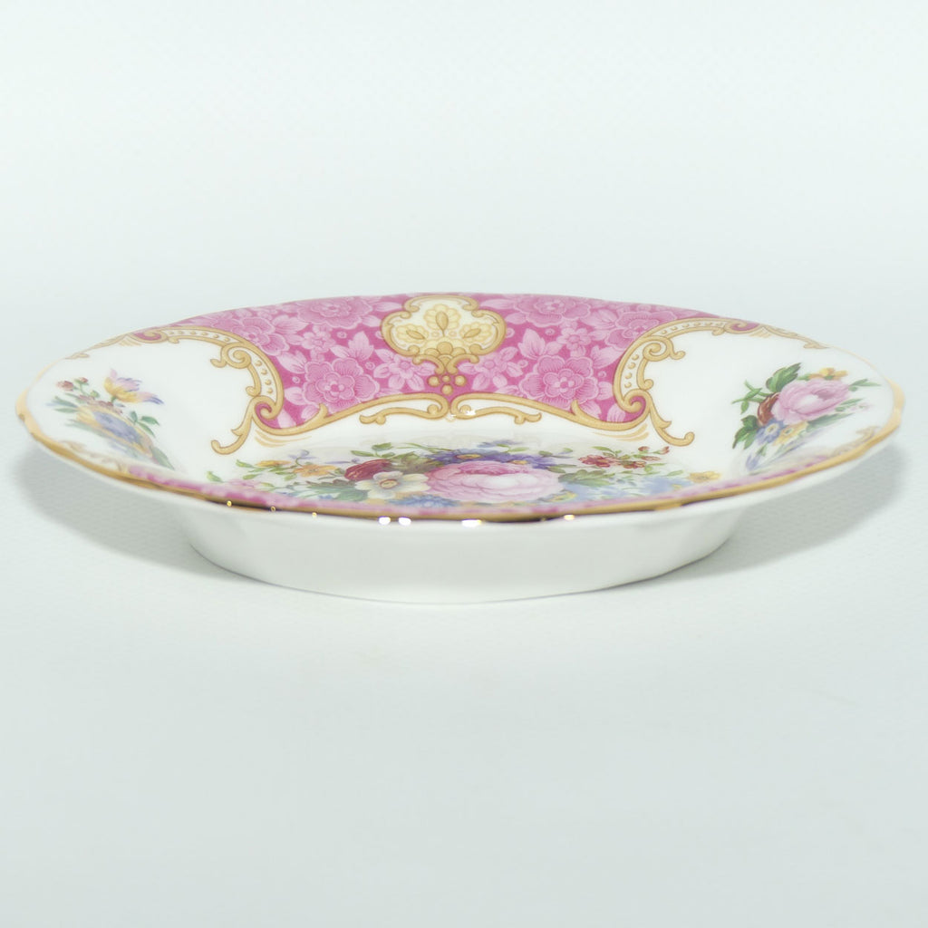 Royal Albert Bone China Lady Carlyle oval dish | © 1946 Royal Albert Ltd stamp