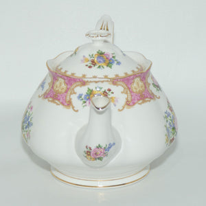 Royal Albert Bone China Lady Carlyle tea pot | #2 | © 1946 Royal Albert Ltd stamp