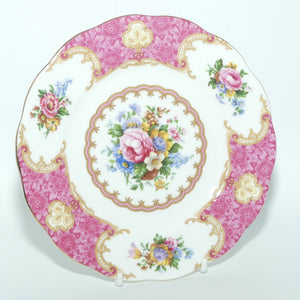 Royal Albert Bone China Lady Carlyle trio | Pink | Malvern | early stamp