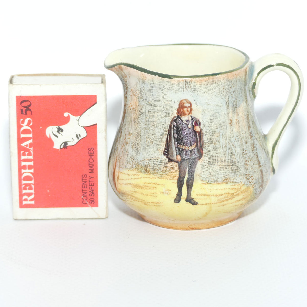 Royal Doulton Shakespearean Hamlet miniature jug D3596