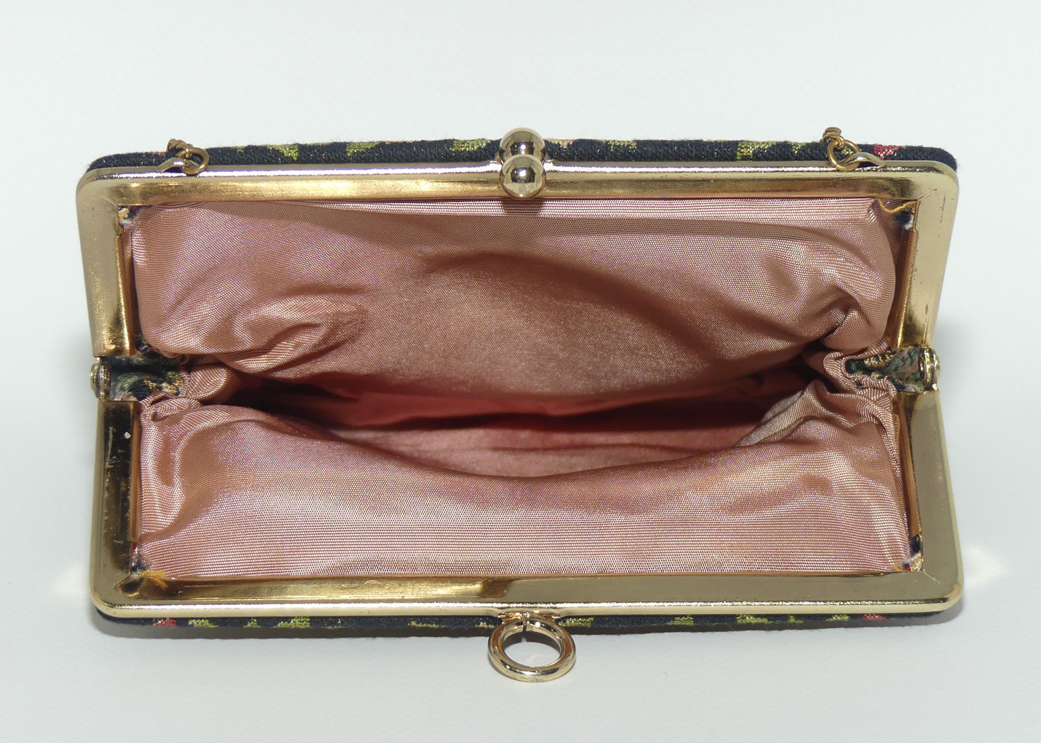 Vintage Tapestry Clutch Hand Bag