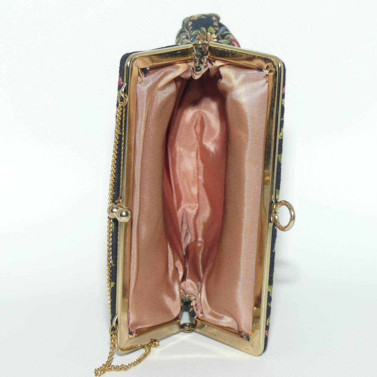 Vintage Tapestry Clutch Hand Bag