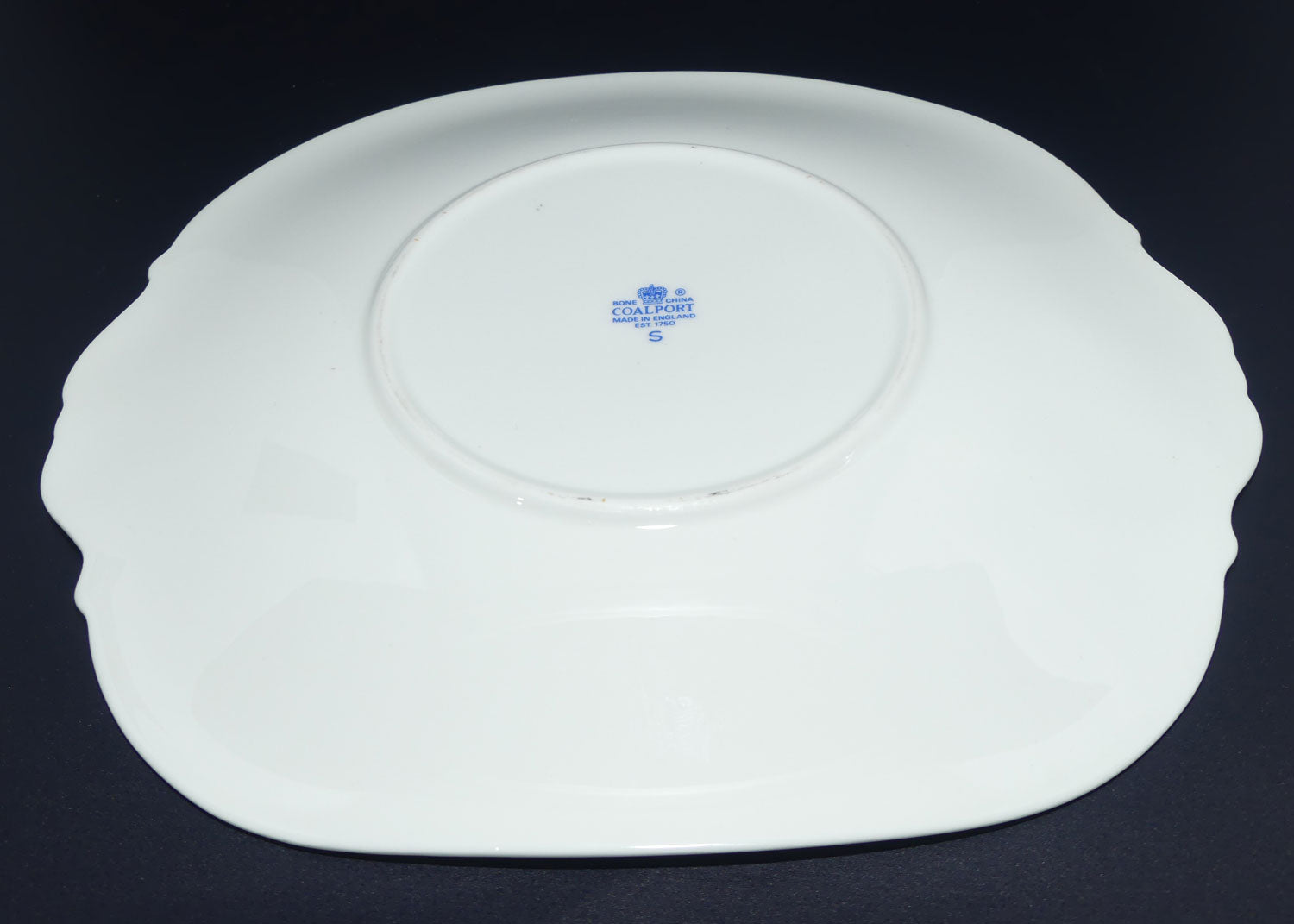 Coalport Bone China | Tulip Tree pattern | handled cake plate