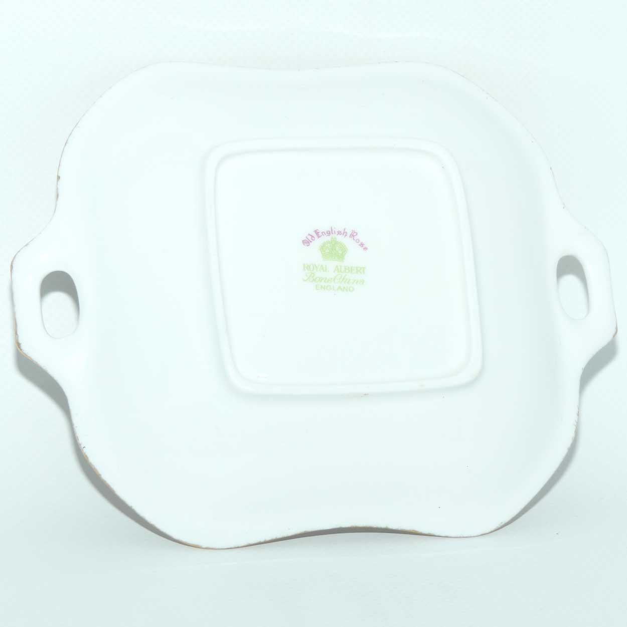 Royal Albert Bone China Old English Rose double handle dish