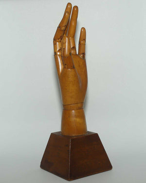 Victorian era Articulated Hand model | suit Milliners and Glovemakers