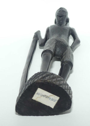 African | Kenyan Ebony Carved Massai Warrior