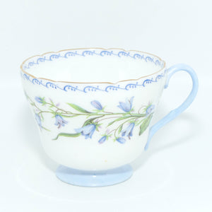 Shelley Richmond shape Harebell pattern trio | Gilt Trim