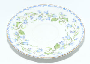 Shelley Richmond shape Harebell pattern trio | Gilt Trim