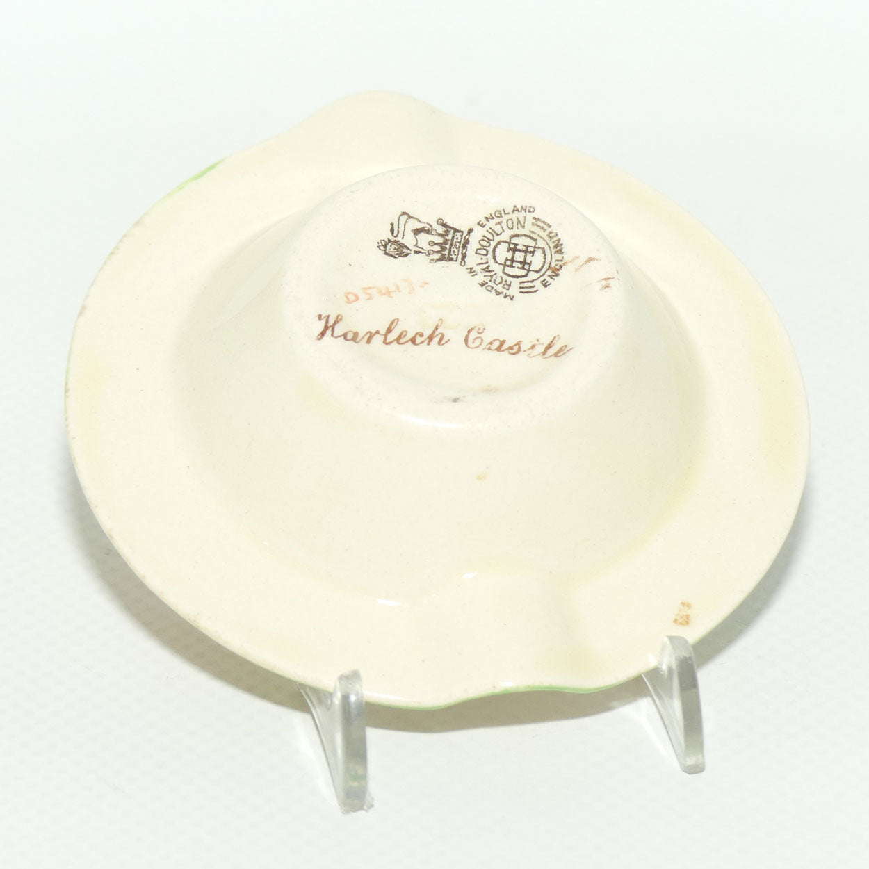Royal Doulton Harlech Castle miniature ashtray D5413