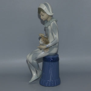 Nao by LLadro figure Harlequin with Cat