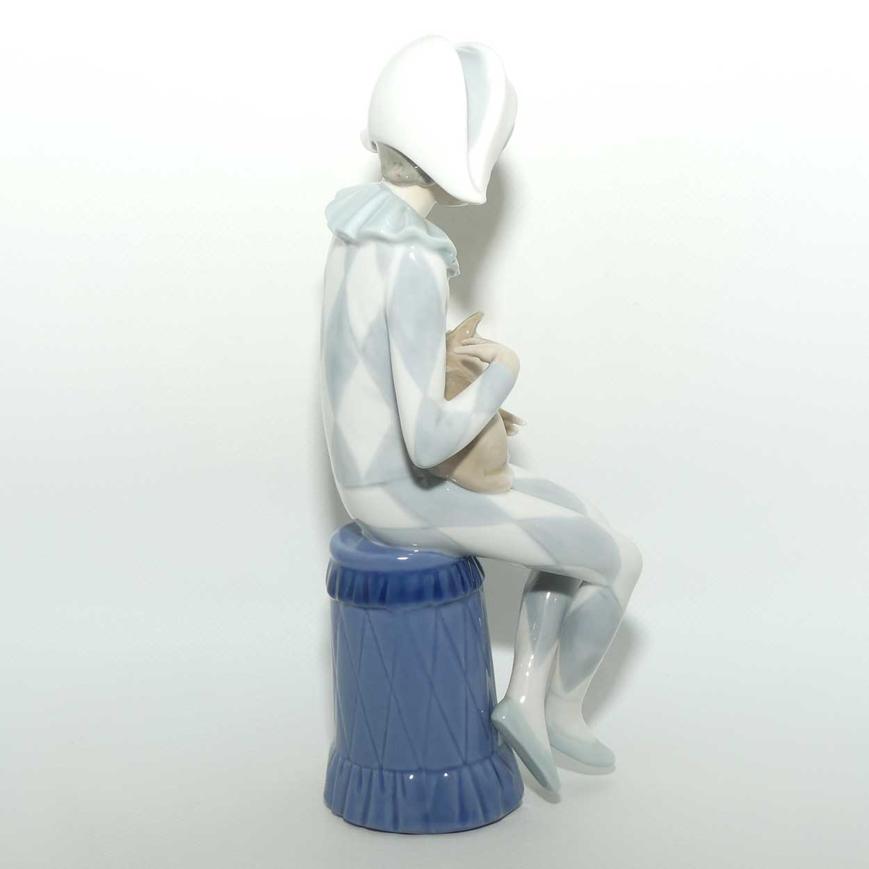 Nao by LLadro figure Harlequin with Cat | #1