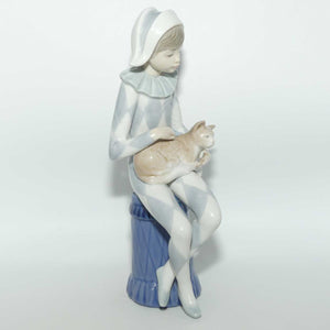 Nao by LLadro figure Harlequin with Cat | #2