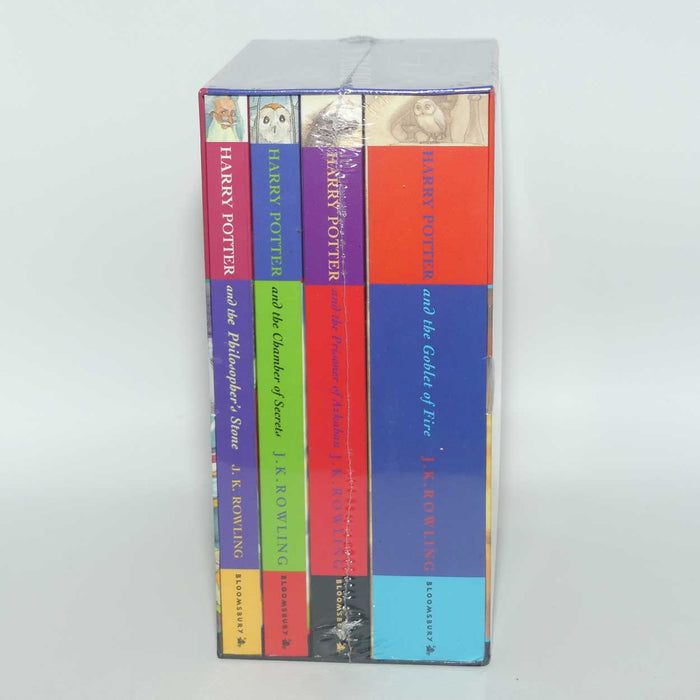 Harry Potter Boxed Set | 4 Paperback Books | JK Rowling | Mint in Plastic