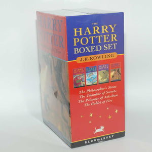 Harry Potter Boxed Set | 4 Paperback Books | JK Rowling | Mint in Plastic