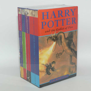 Harry Potter Boxed Set | 4 Paperback Books | JK Rowling | Mint in Plastic