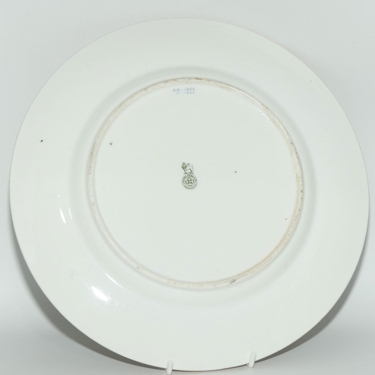 Royal Doulton hand painted & heavily gilt Countryside plate (L Hart)