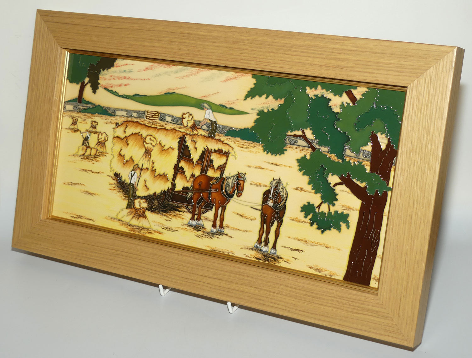 Moorcroft Harvest Giants PLQ1 wall plaque (Ltd Ed)