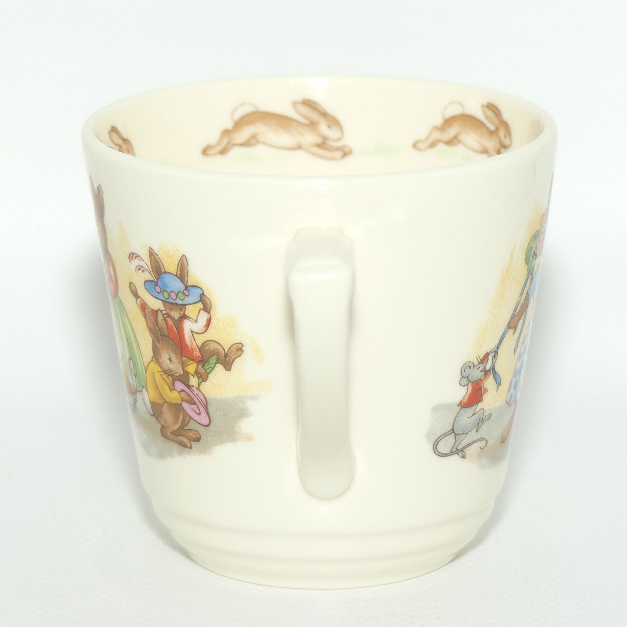 Royal Doulton Bunnykins cup | Casino shape | Hat Shop | Trying on Hats