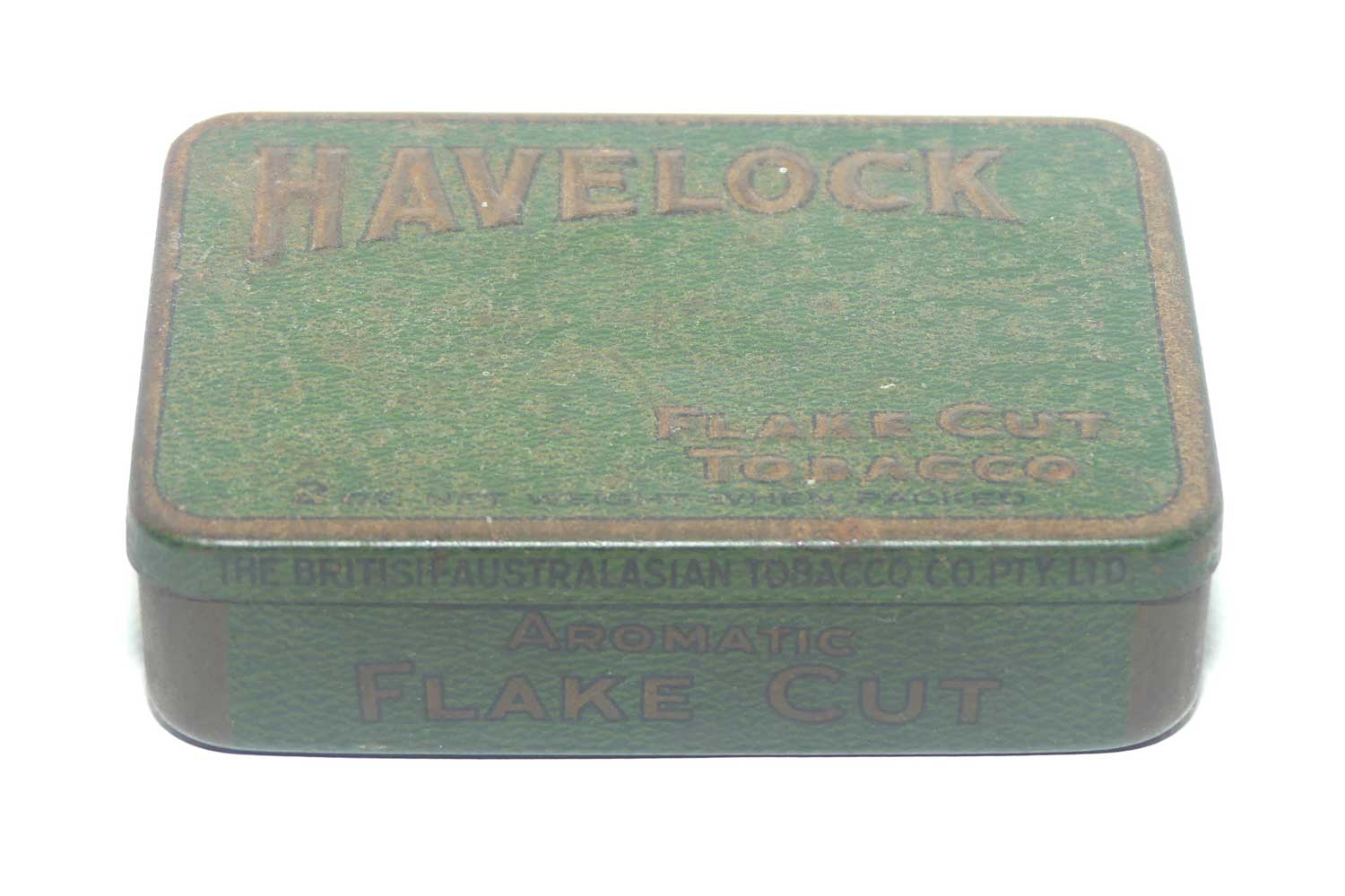 Havelock Flake Cut Tobacco tin | The British Australasian Tobacco Co Pty Ltd