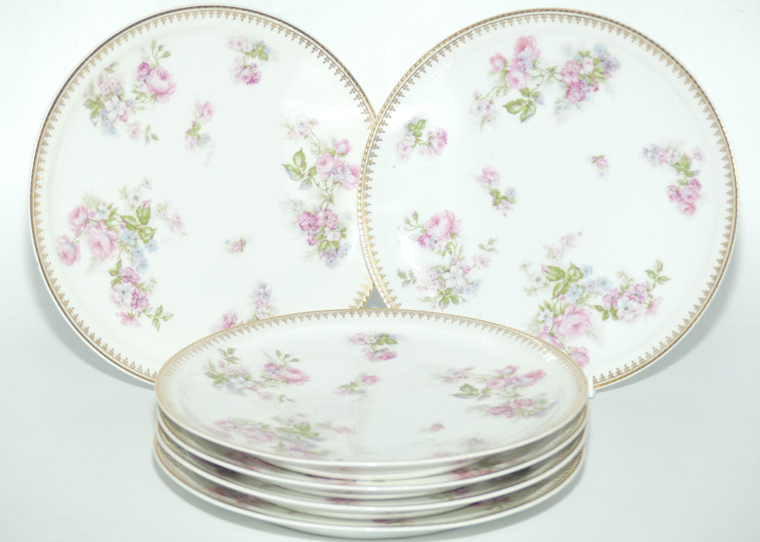 Haviland & Co Limoges France 9 piece sweets set
