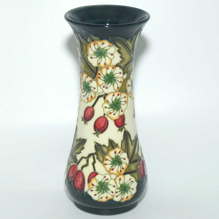 Moorcroft Hawthorn 364/8 vase (Ltd Ed; Liberty Exclusive)