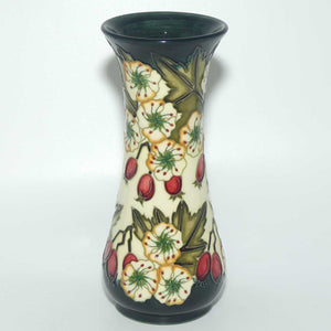 Moorcroft Hawthorn 364/8 vase (Ltd Ed; Liberty Exclusive)