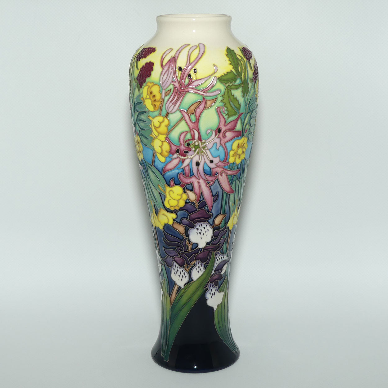 Moorcroft Hay Meadow Jewels vase | Shape 121/10 | LE 7/25