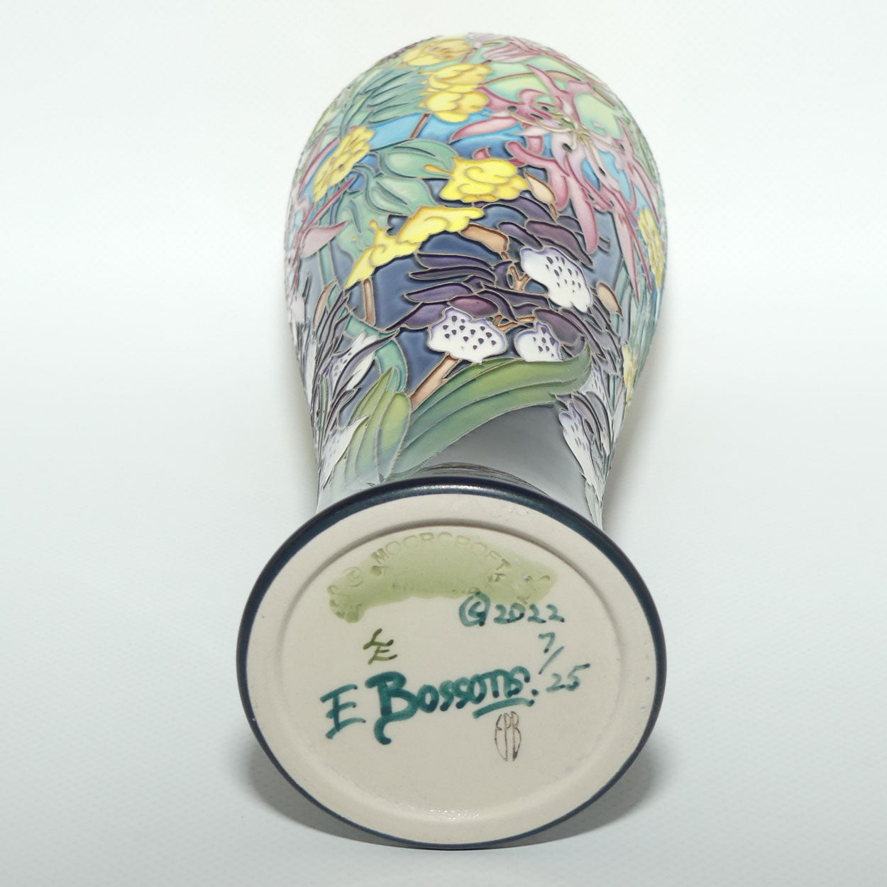Moorcroft Hay Meadow Jewels vase | Shape 121/10 | LE 7/25